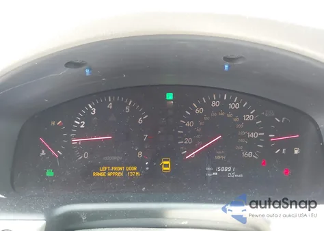 2002 Lexus Ls 430 z USA, uszkodzony, nr VIN JTHBN30F520081899